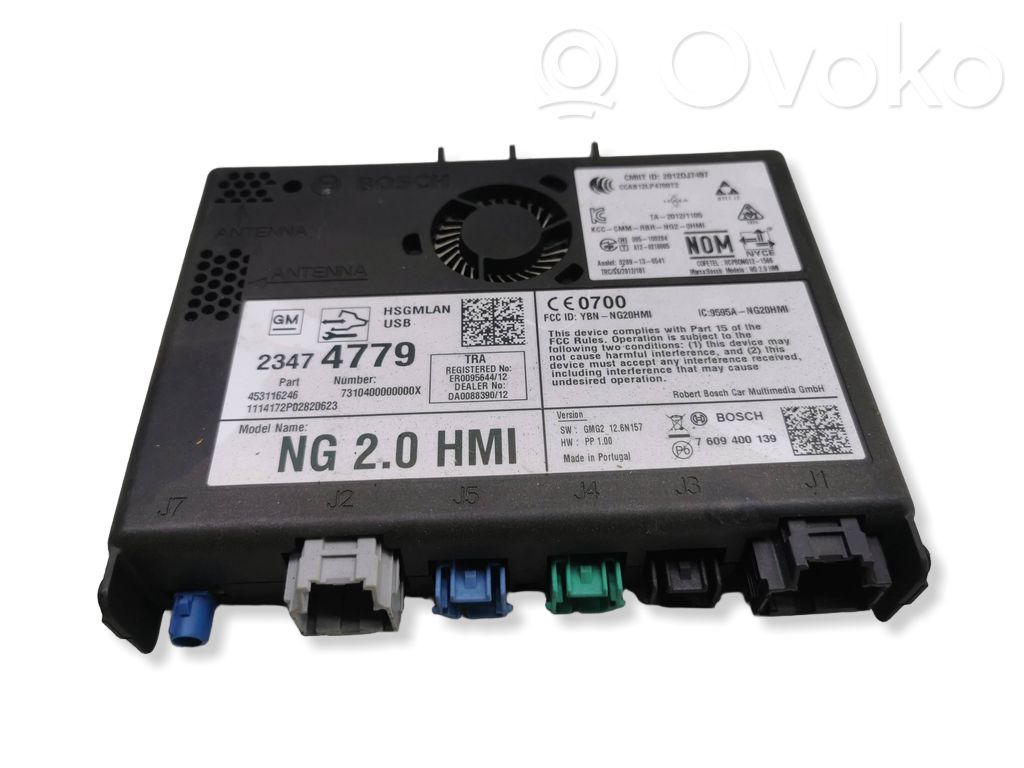 Unité / module navigation GPS   23474779,7310400000000X,453116246