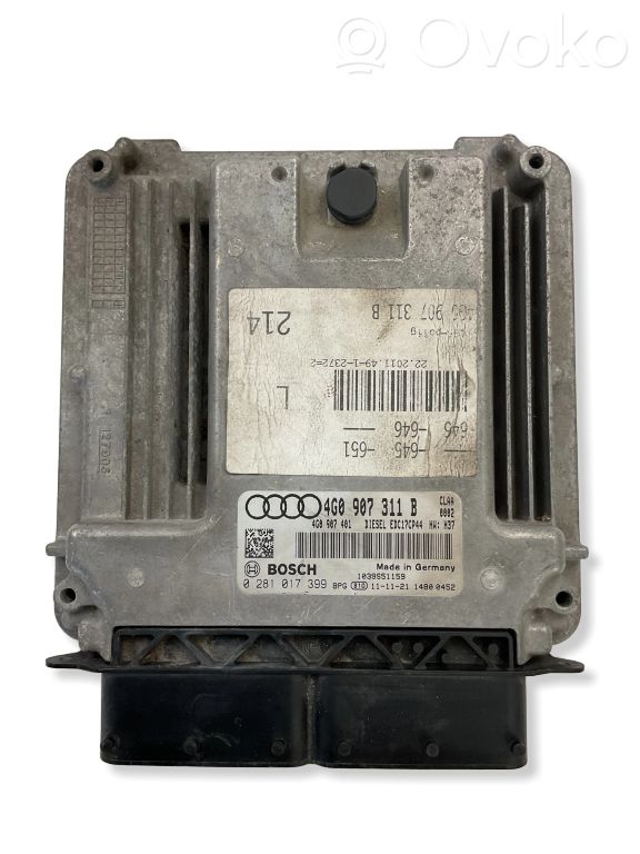 Audi A6 S6 C7 4G Engine control unit/module 