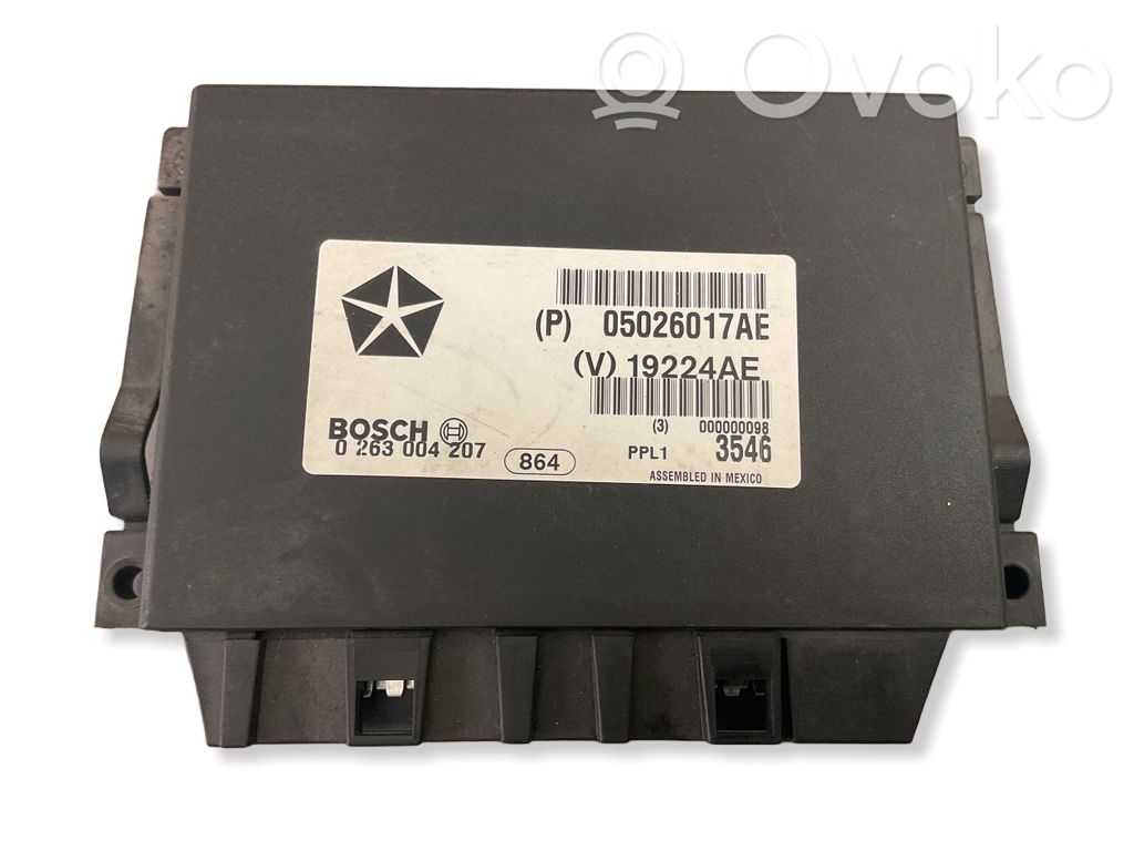 Other control units/modules   05026017AE,0263004207,19224AE