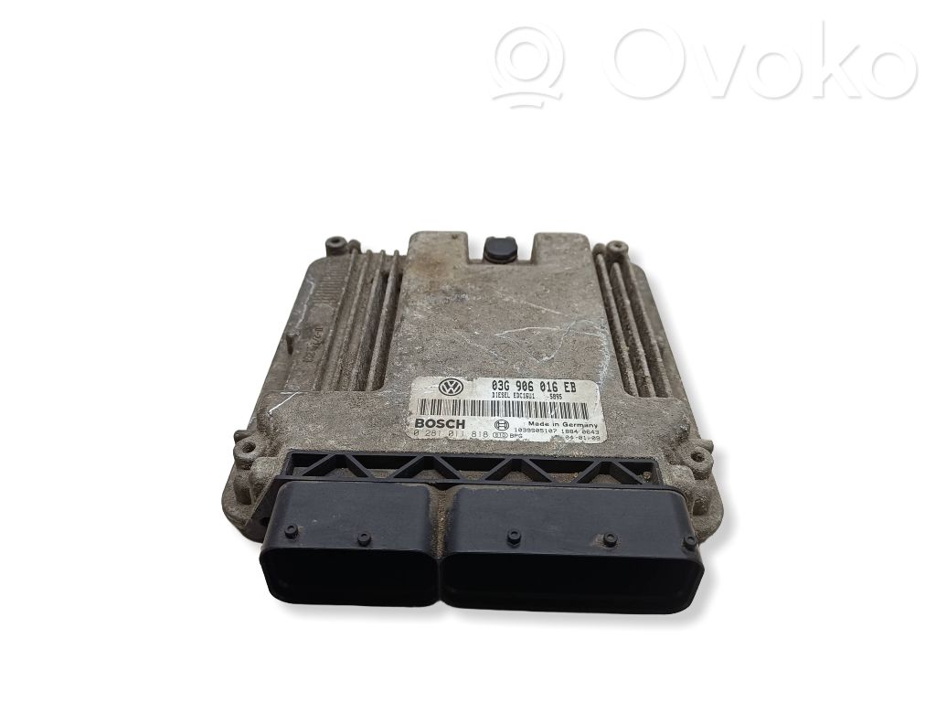 Volkswagen Golf V Engine control unit/module 