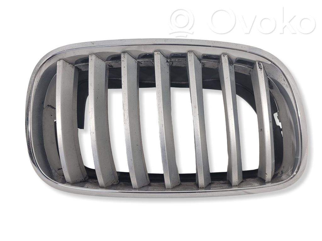 BMW X5 E70 Front bumper upper radiator grill 
