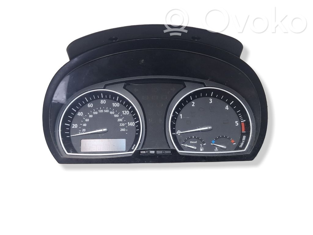 BMW X3 E83 Speedometer (instrument cluster) 