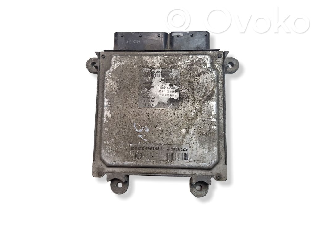 Engine control unit/module   A6519003203,A6519012902