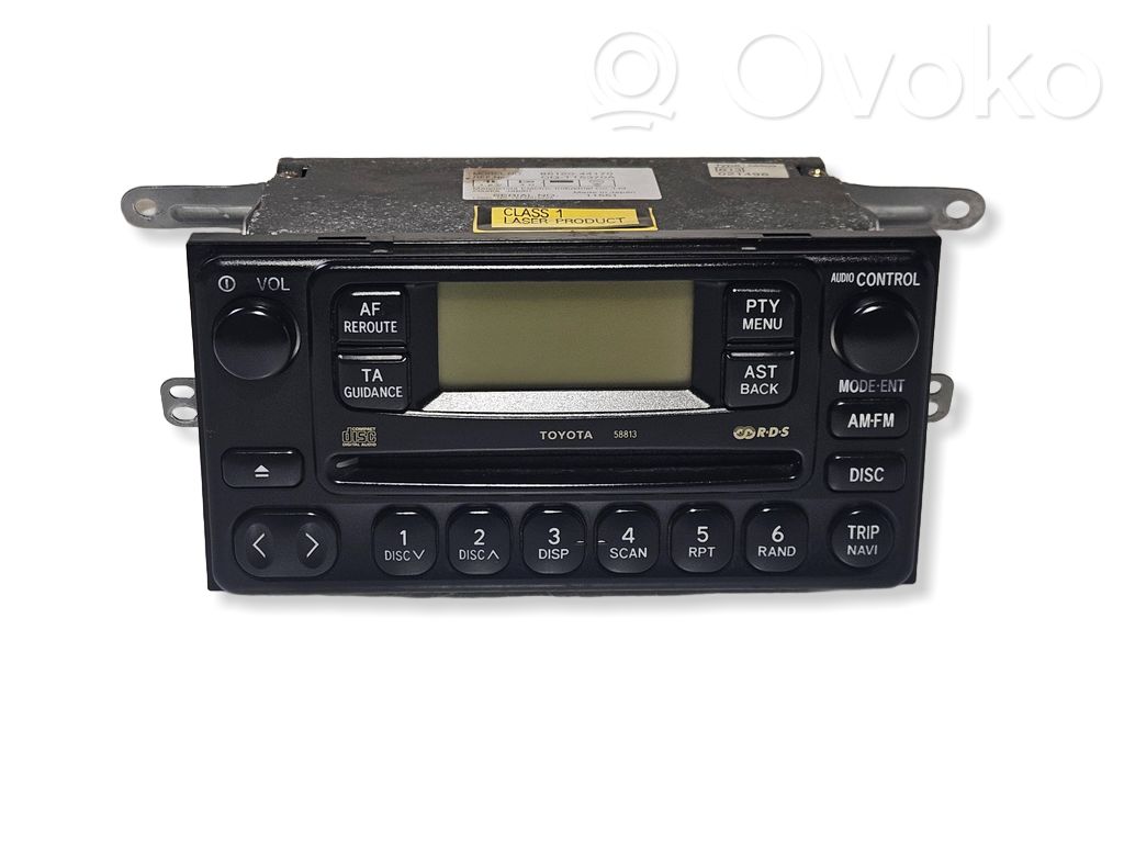Toyota Avensis T250 Panel / Radioodtwarzacz CD/DVD/GPS 