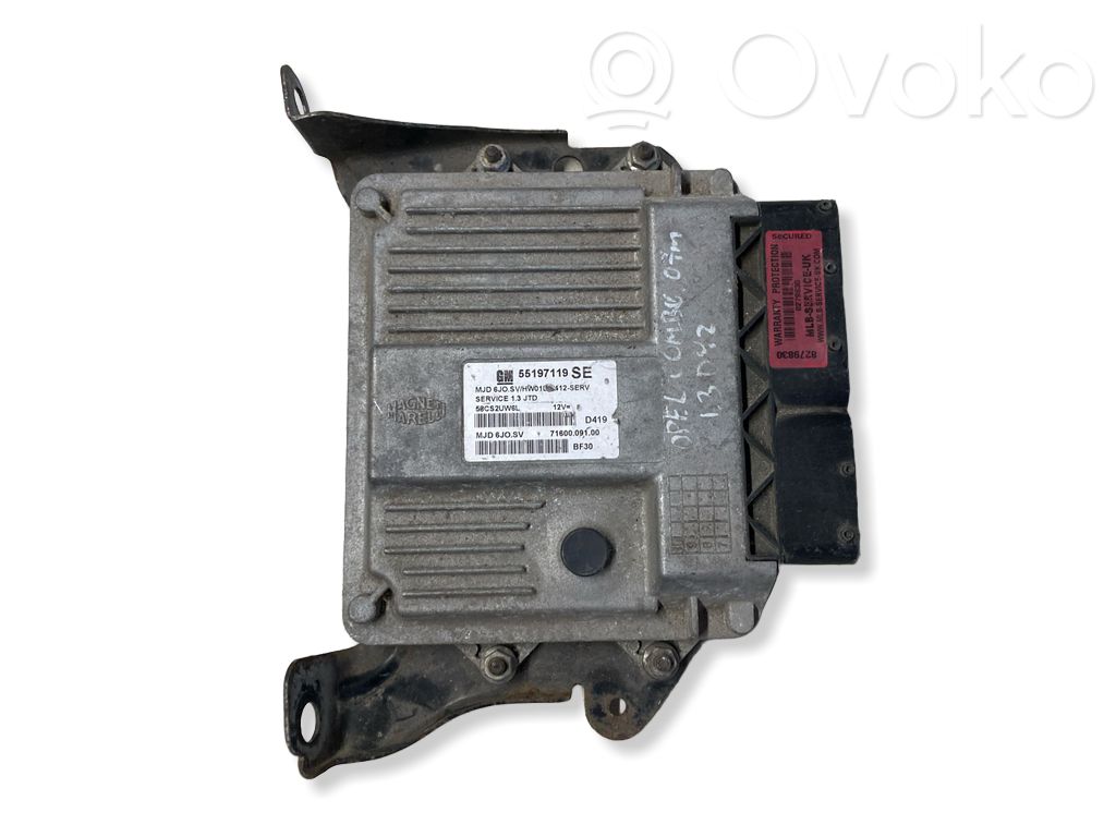 Opel Meriva A Engine control unit/module 