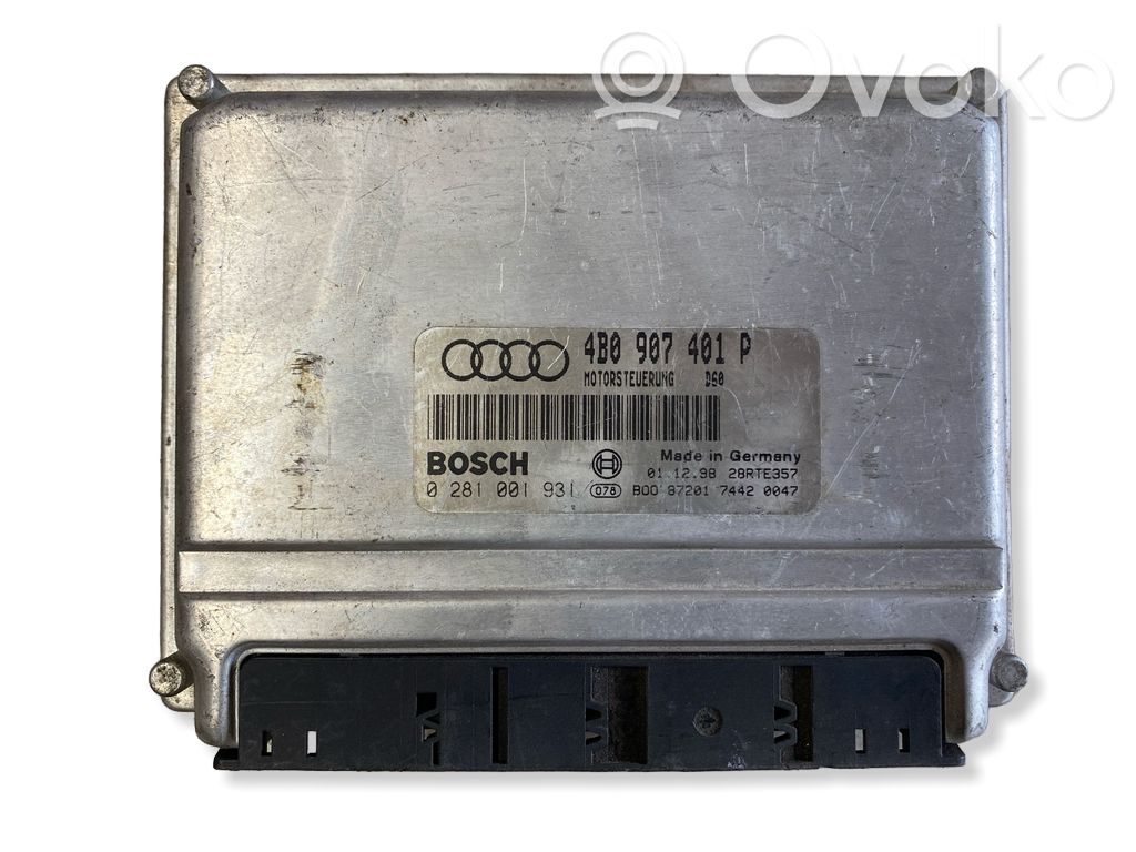 Audi A6 S6 C5 4B Engine control unit/module 