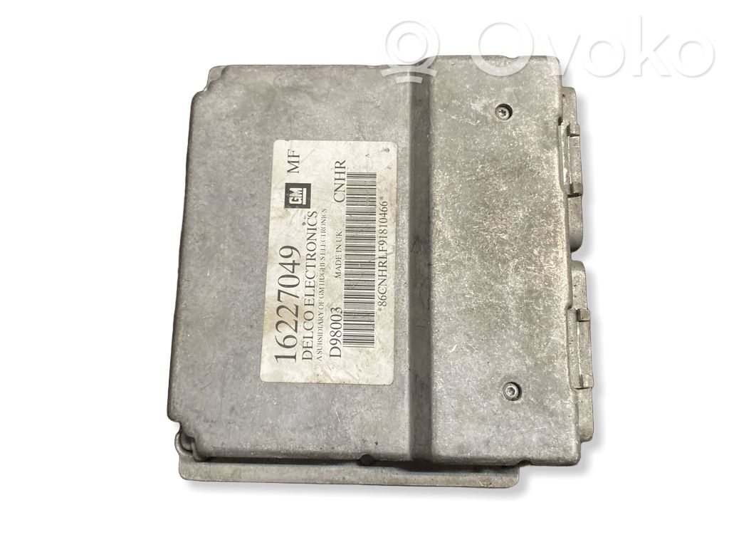 Engine control unit/module   16227049,D98003