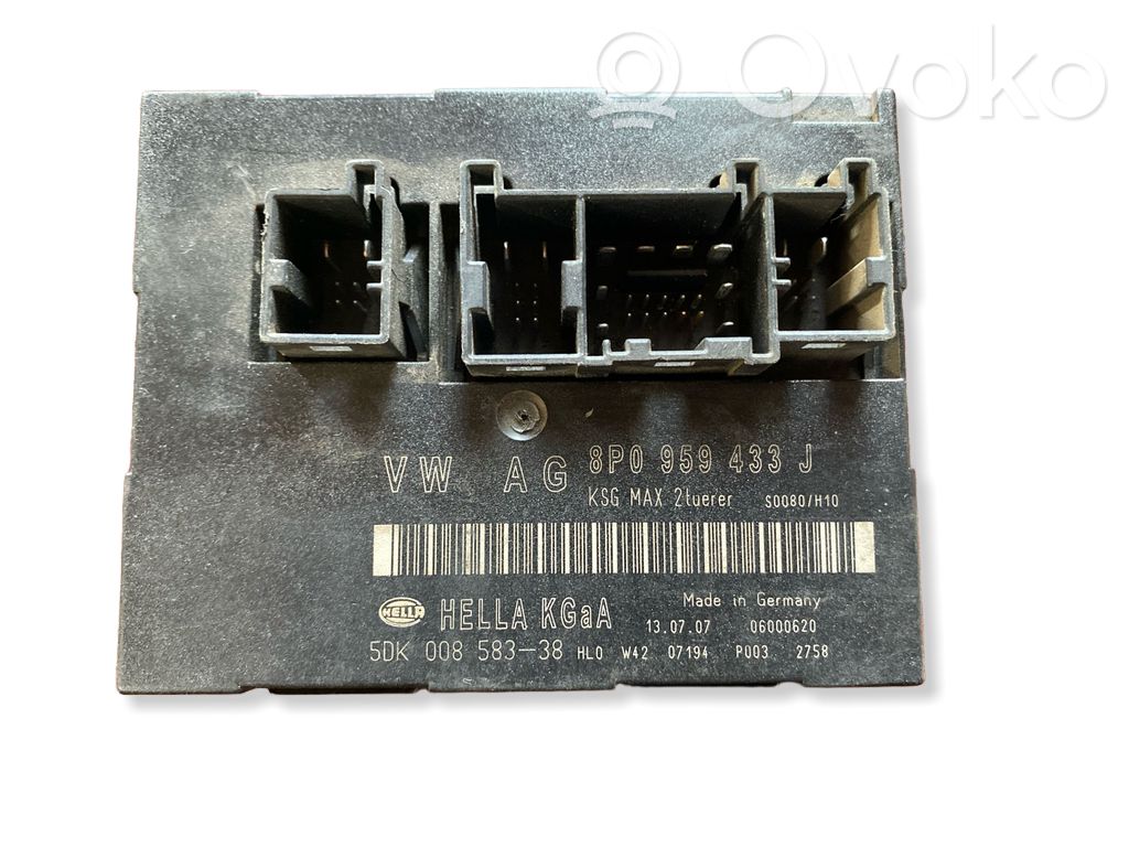 Module confort   8P0959433J,06000620,5DK00858338