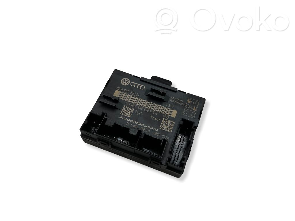 Audi A4 S4 B8 8K Unité de commande module de porte 