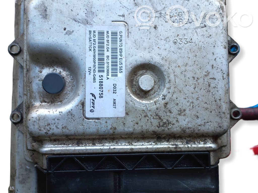 Fiat Grande Punto Engine control unit/module 