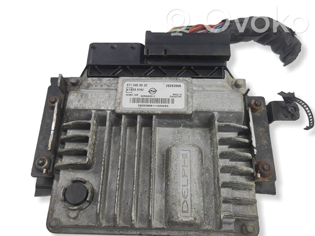 SsangYong Korando Engine control unit/module 