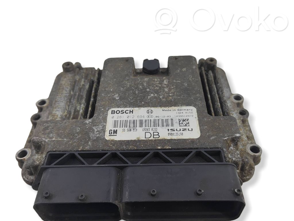 Opel Astra H Engine control unit/module 
