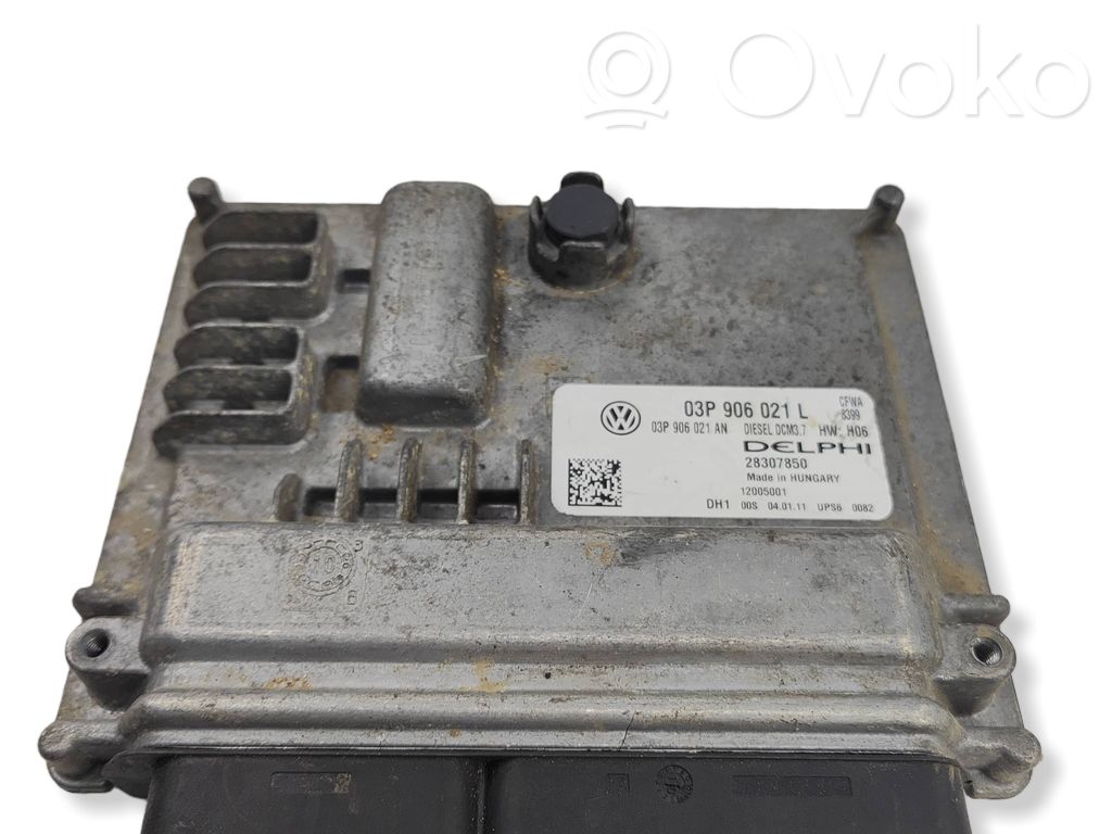 Engine control unit/module   03P906021L,28307850,03P906021AN