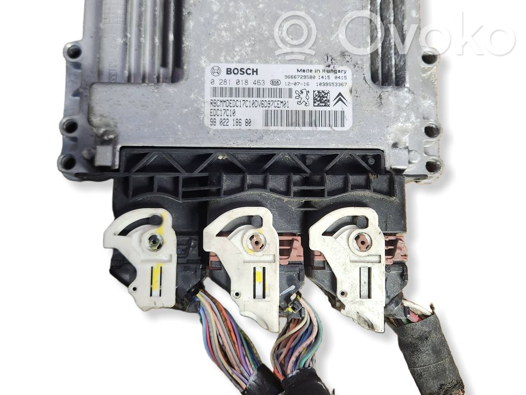 Citroen Berlingo Sterownik / Moduł ECU 