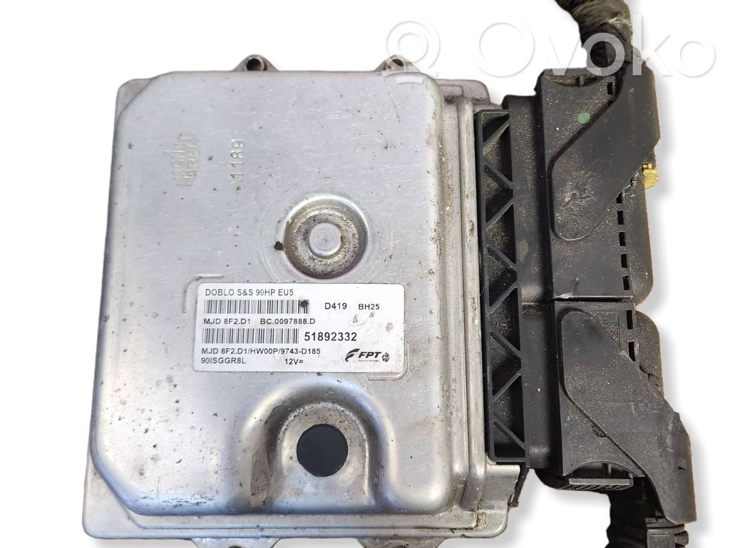 Fiat Doblo Engine control unit/module 