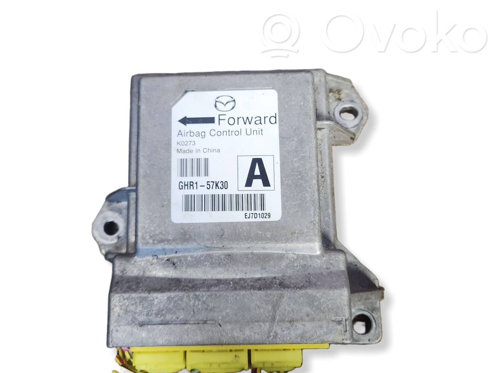 Airbag control unit/module   K0273,GHR157K30,EJ7D1029