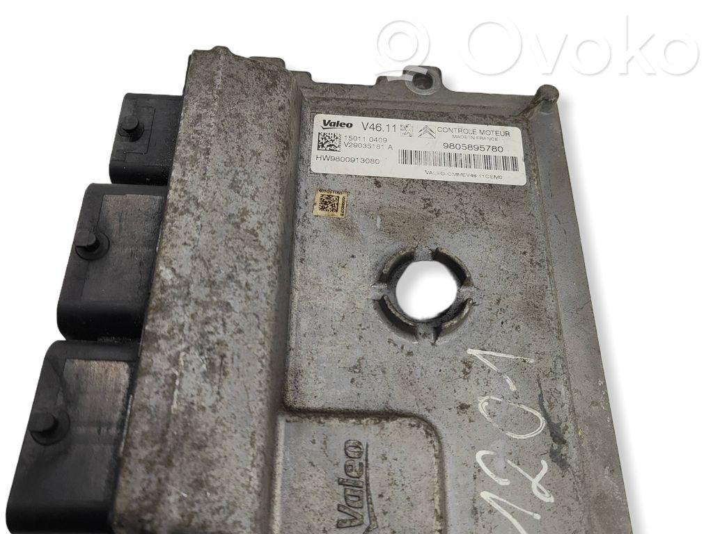 Peugeot 208 I Engine control unit/module 