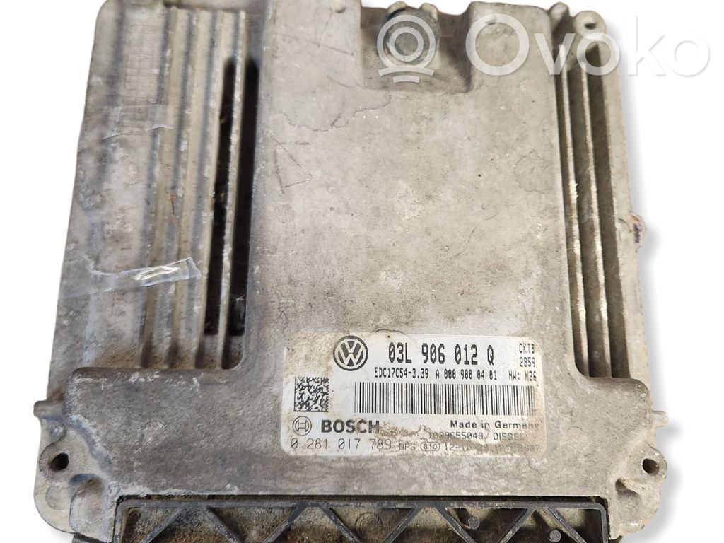 Volkswagen Crafter Engine control unit/module ECU 