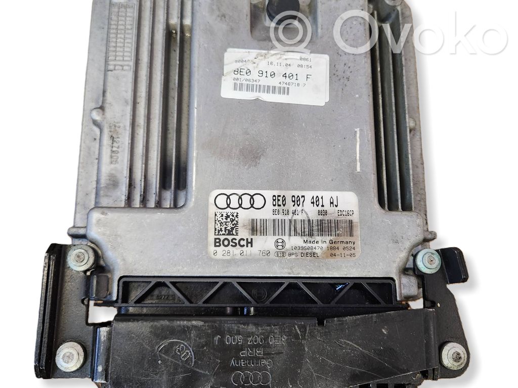 Audi A4 S4 B7 8E 8H Engine control unit/module 