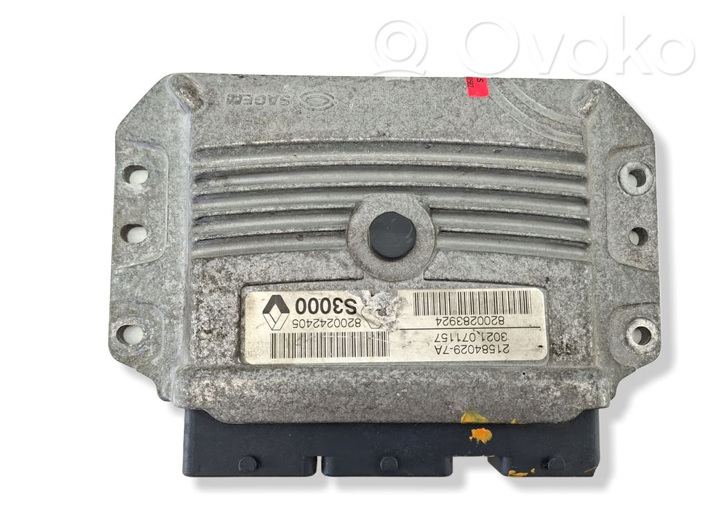 Renault Megane II Engine control unit/module 