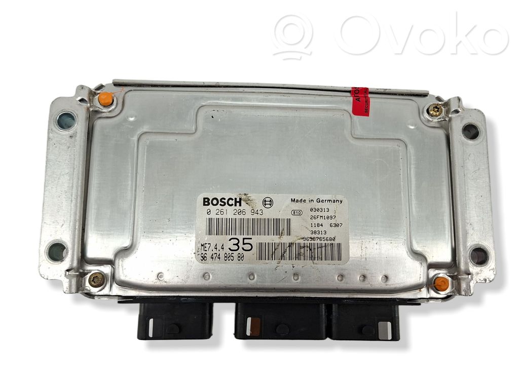 Peugeot 307 Engine control unit/module 