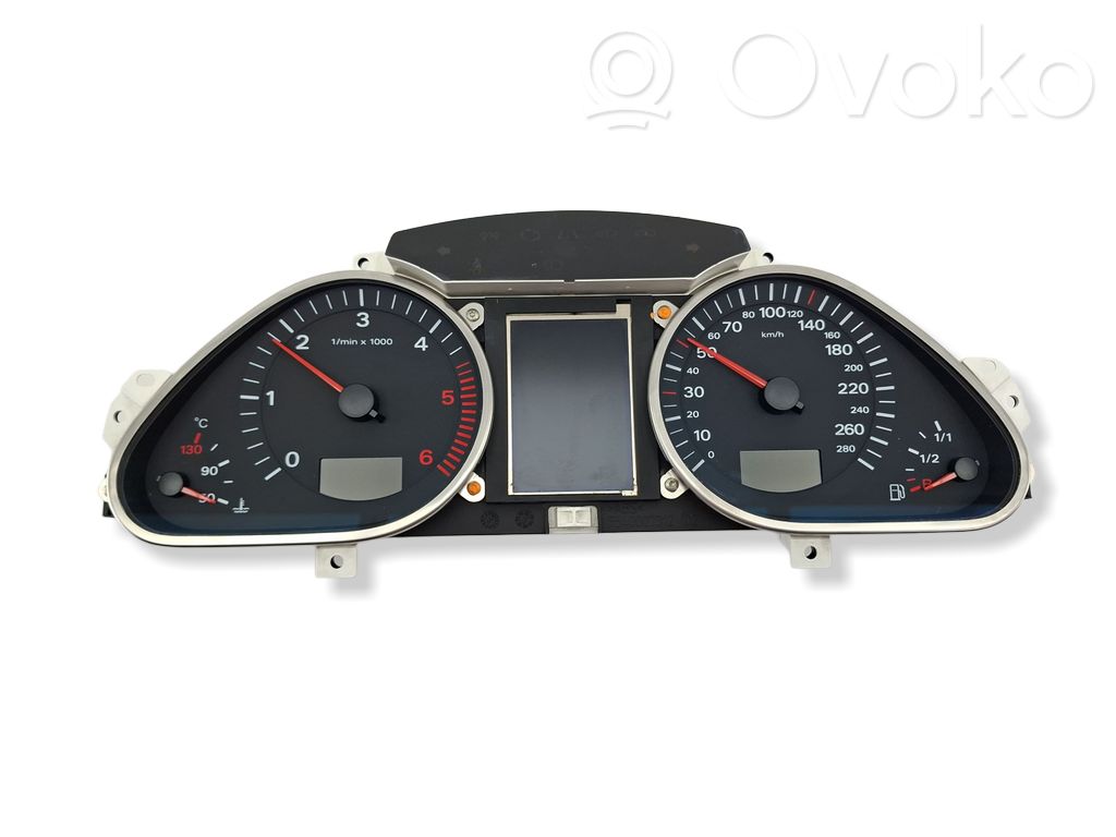 Audi A6 S6 C6 4F Nopeusmittari (mittaristo) 