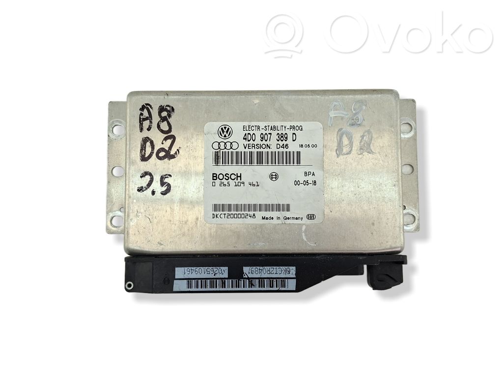Audi A8 S8 D2 4D ESP (stability system) control unit 