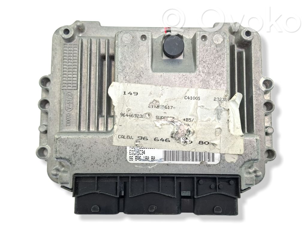 Engine control unit/module   9664618080,0281013871