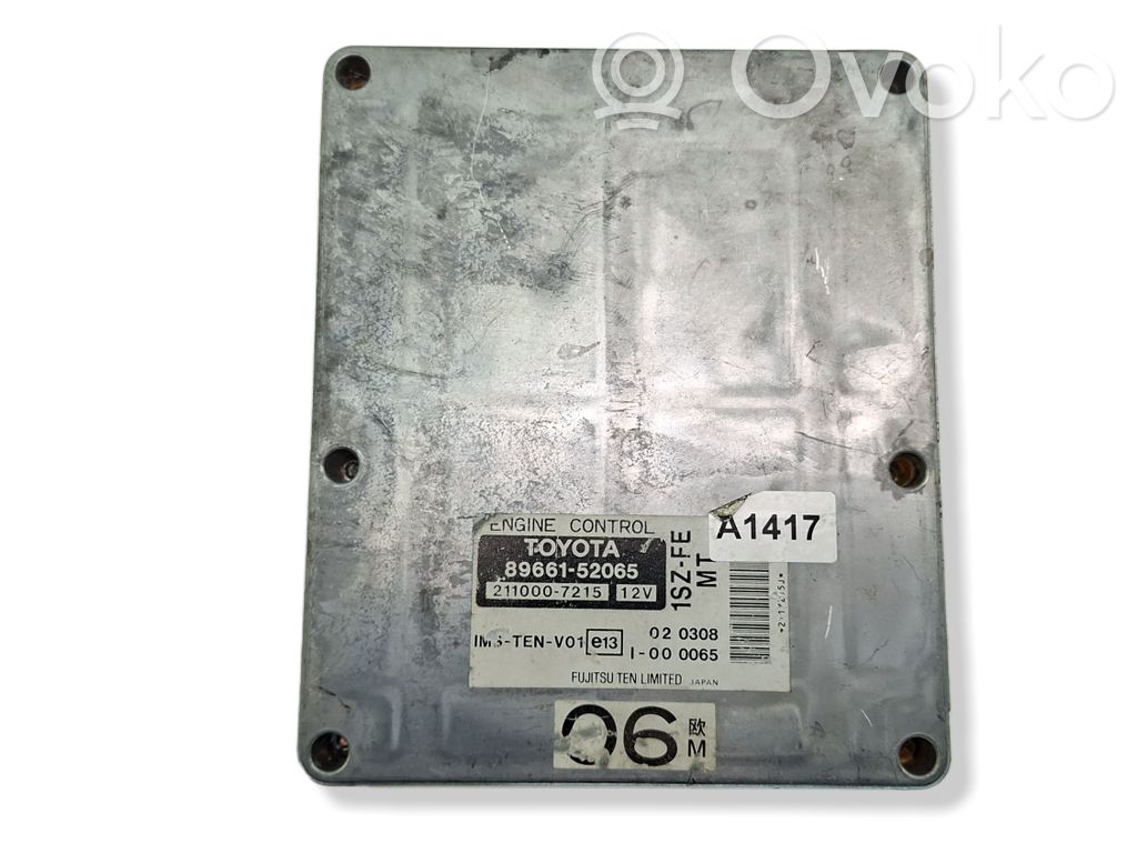 Engine control unit/module   8966152065,2110007215,8966152065,2110007215