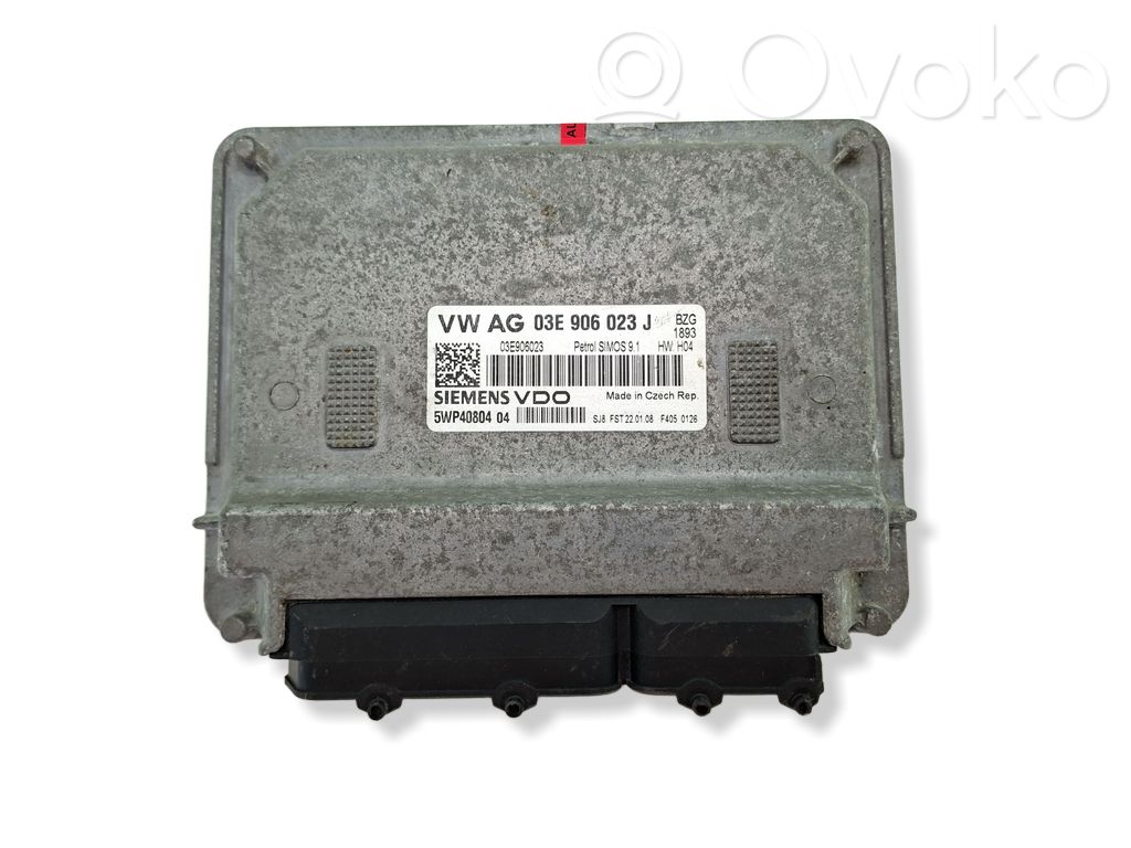 Engine control unit/module   03E906023J,03E906023,5WP40804
