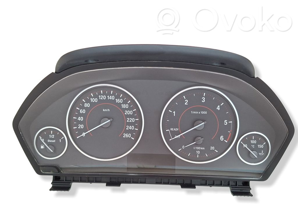 BMW 3 F30 F35 F31 Spidometrs (instrumentu panelī) 
