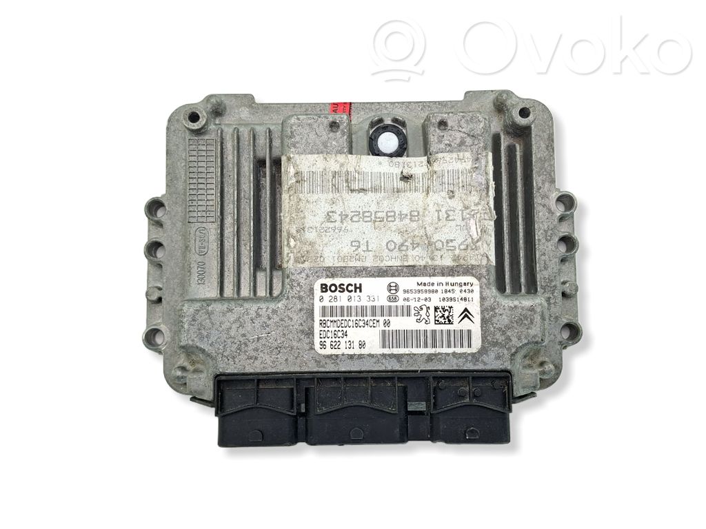Peugeot 307 Engine control unit/module 