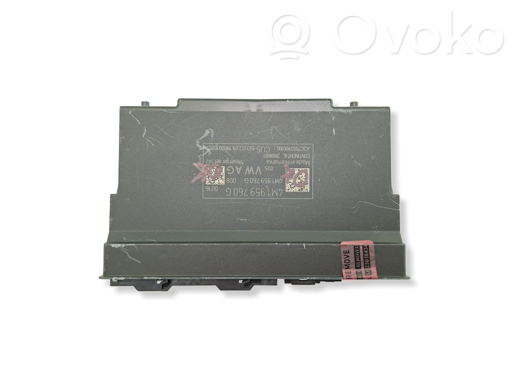 Module de commande de siège   4M1959760G,7M1959760G