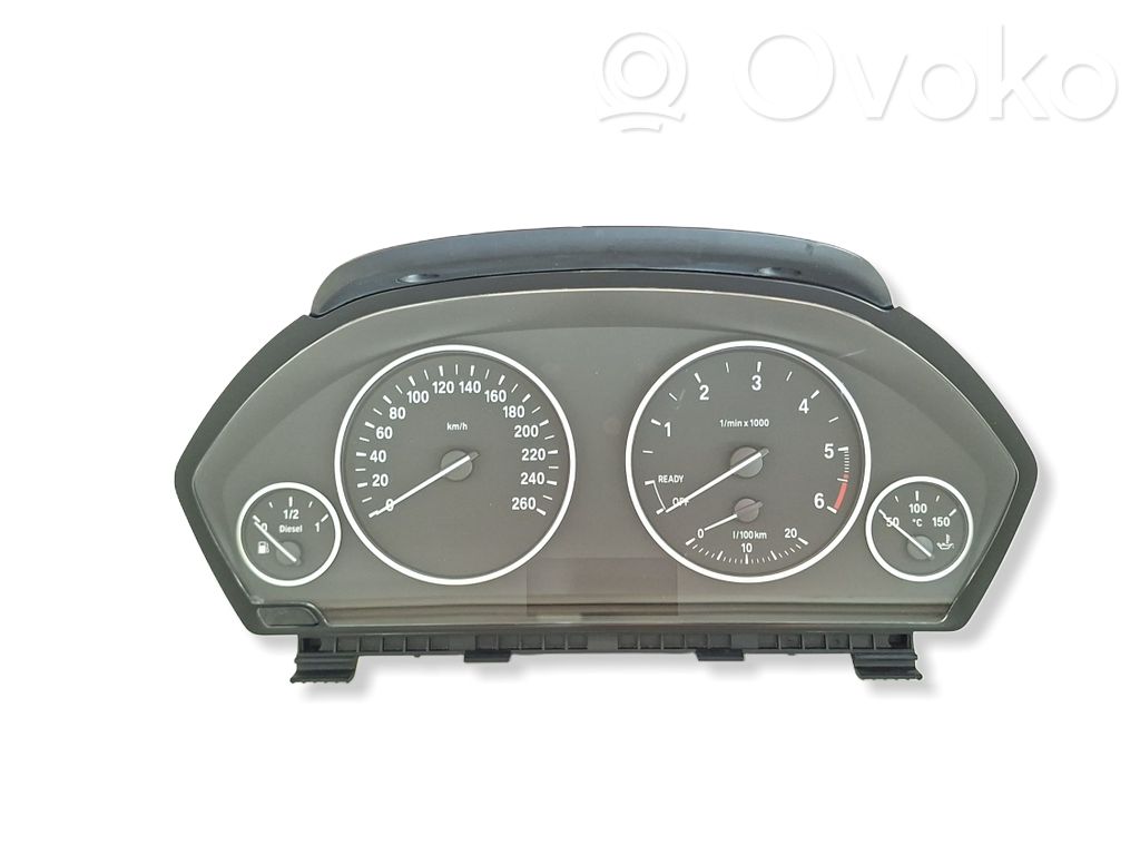 BMW 3 F30 F35 F31 Speedometer (instrument cluster) 