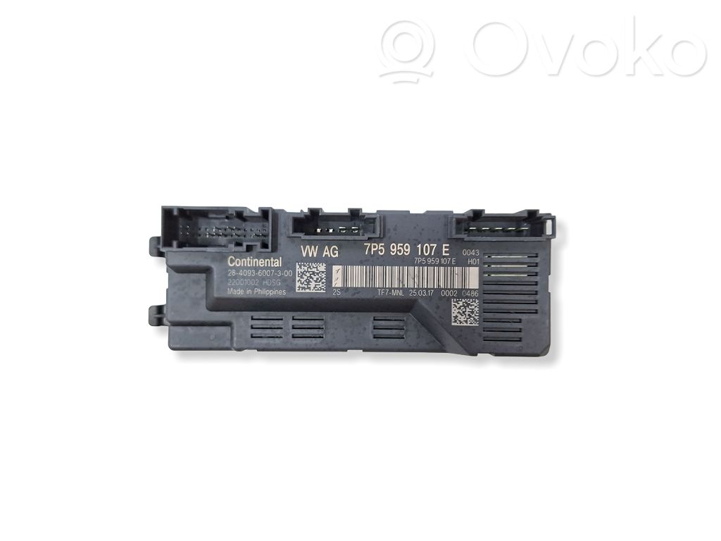 Porsche Macan (95B) Tailgate/trunk control unit/module 