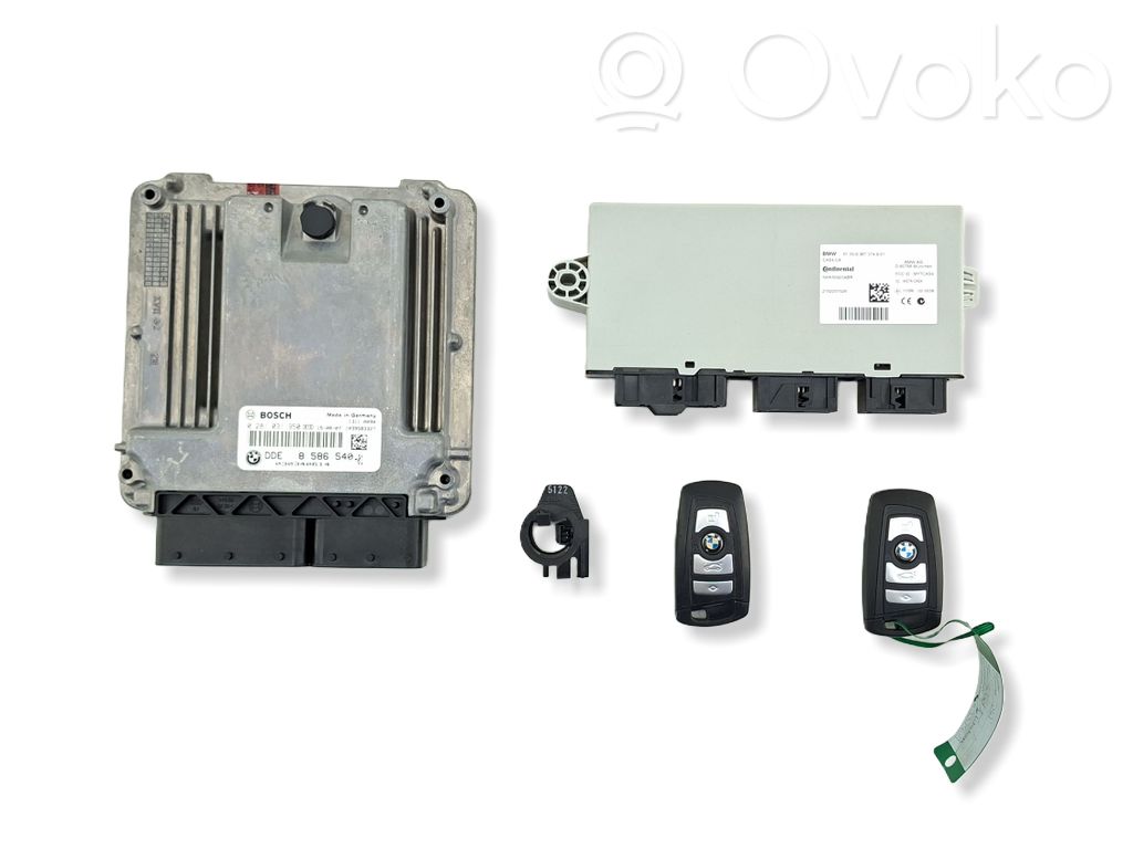 BMW 5 F10 F11 Engine ECU kit and lock set 