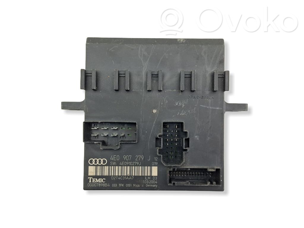 Audi A8 S8 D3 4E Comfort/convenience module 