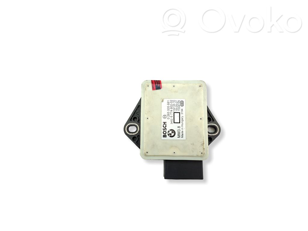 BMW 5 E60 E61 ESP acceleration yaw rate sensor 