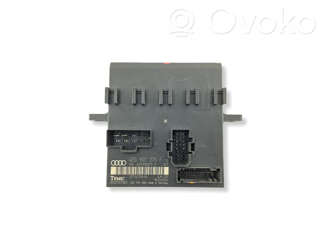 Audi A8 S8 D3 4E Komforto modulis 
