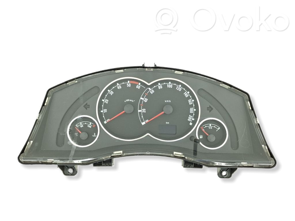 Opel Meriva A Speedometer (instrument cluster) 