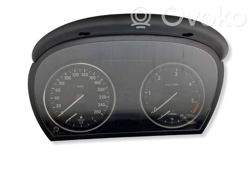 BMW 3 E90 E91 Speedometer (instrument cluster) 