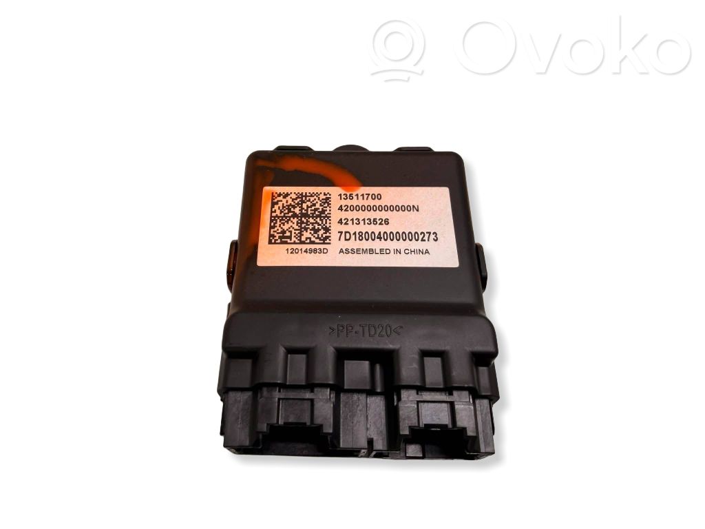 Opel Astra K Autres unités de commande / modules 
