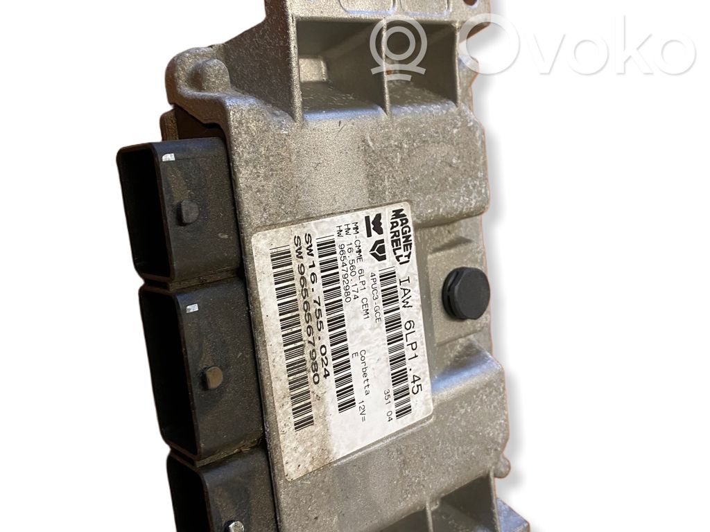 Peugeot 407 Engine control unit/module 