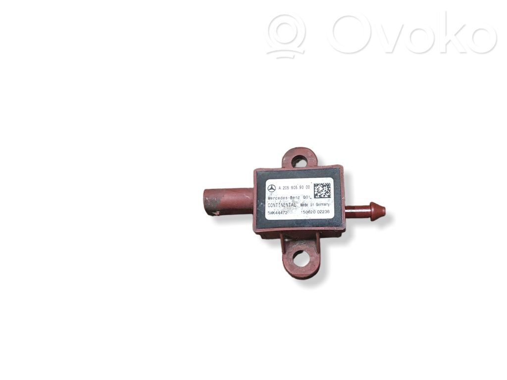 Mercedes-Benz C W205 Sensor impacto/accidente para activar Airbag 