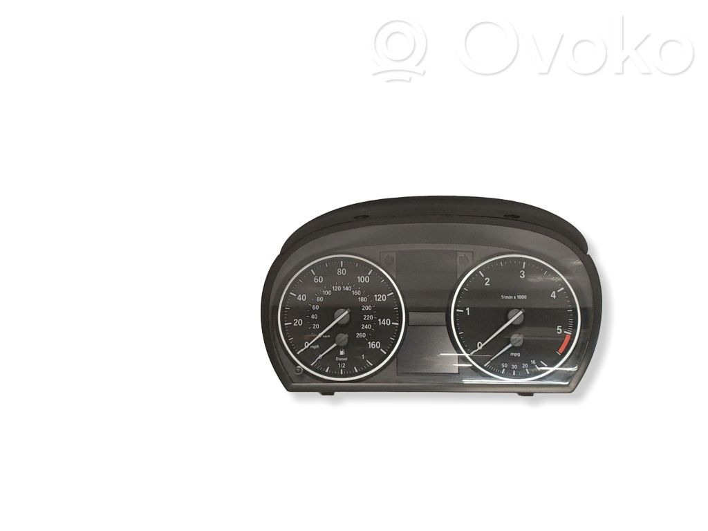 BMW 3 E90 E91 Speedometer (instrument cluster) 