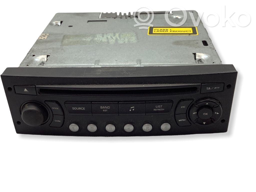 Peugeot 307 Panel / Radioodtwarzacz CD/DVD/GPS 
