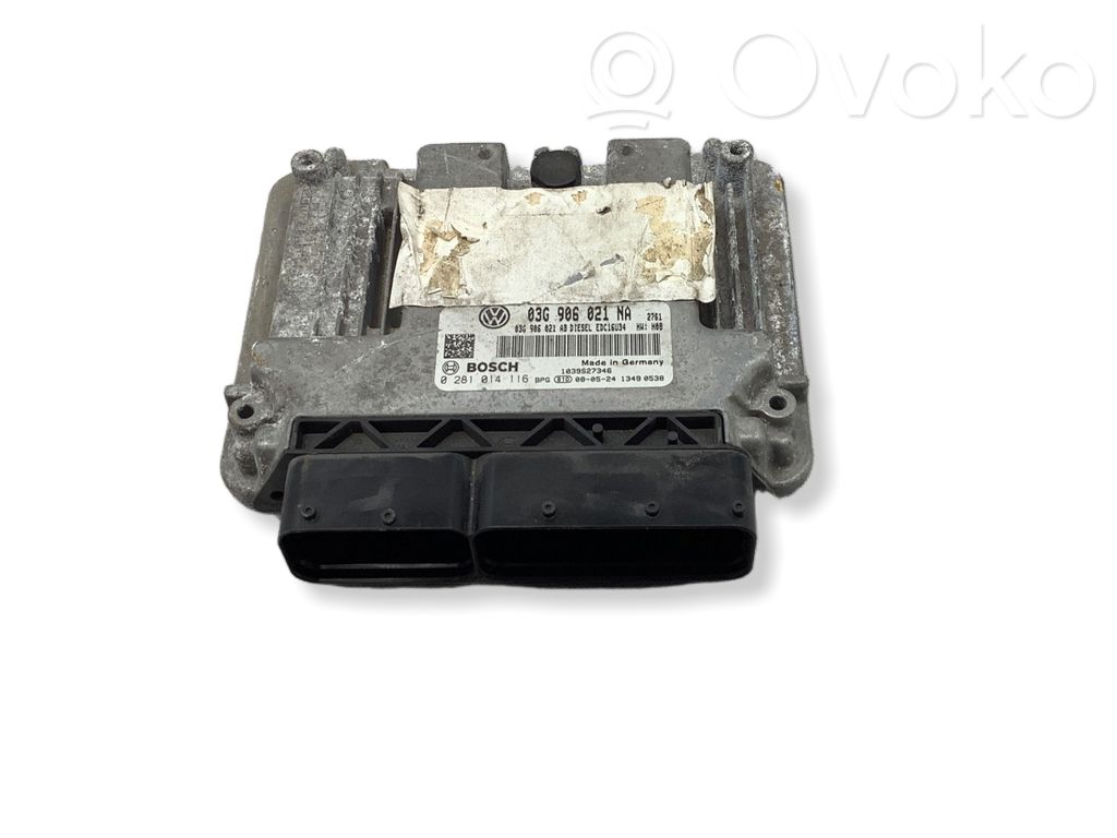 Volkswagen Golf V Engine control unit/module 