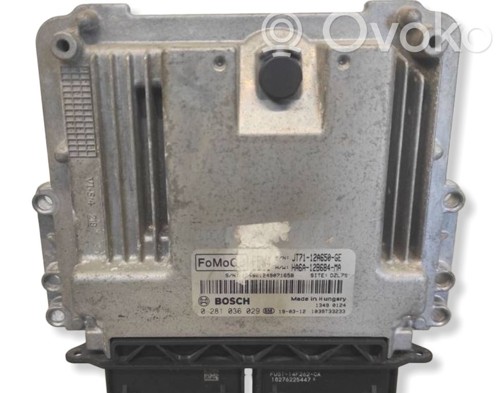 Ford Transit Courier Engine control unit/module 