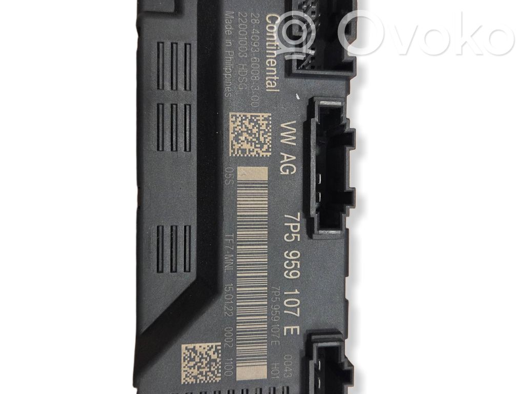 Porsche Macan (95B) Tailgate/trunk control unit/module 