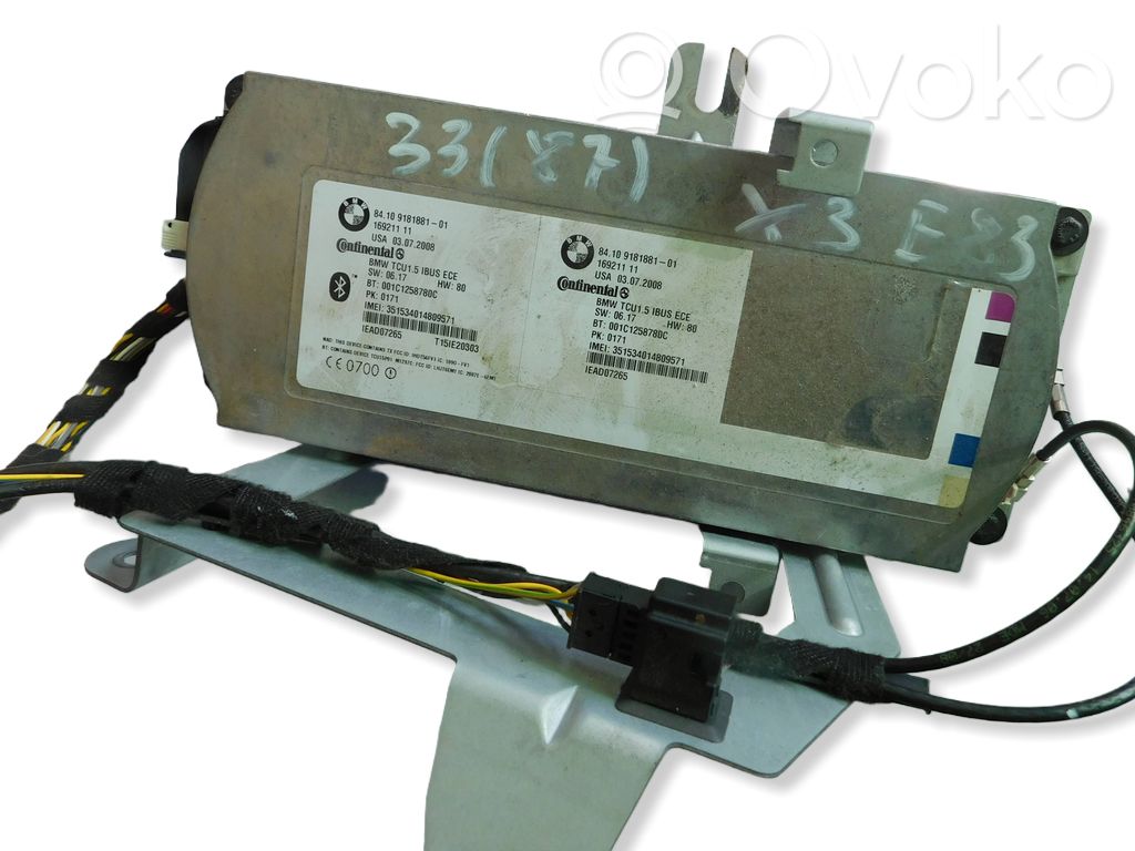 BMW X3 E83 Bluetooth modulis 